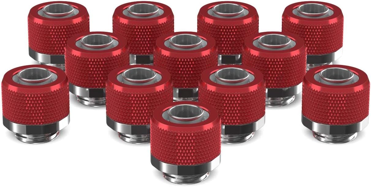 3/8in. x 1/2in. Compression Fitting 12 Pack Candy Purple X962549