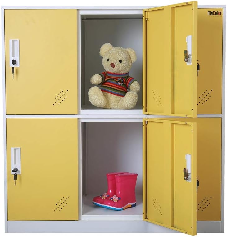 6 Door Metal Locker Cabinet P85973