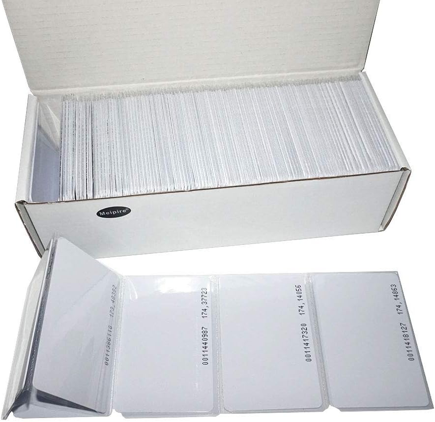 125Khz RFID Proximity Cards, 0.8mm, Read only (200pcs) X56739