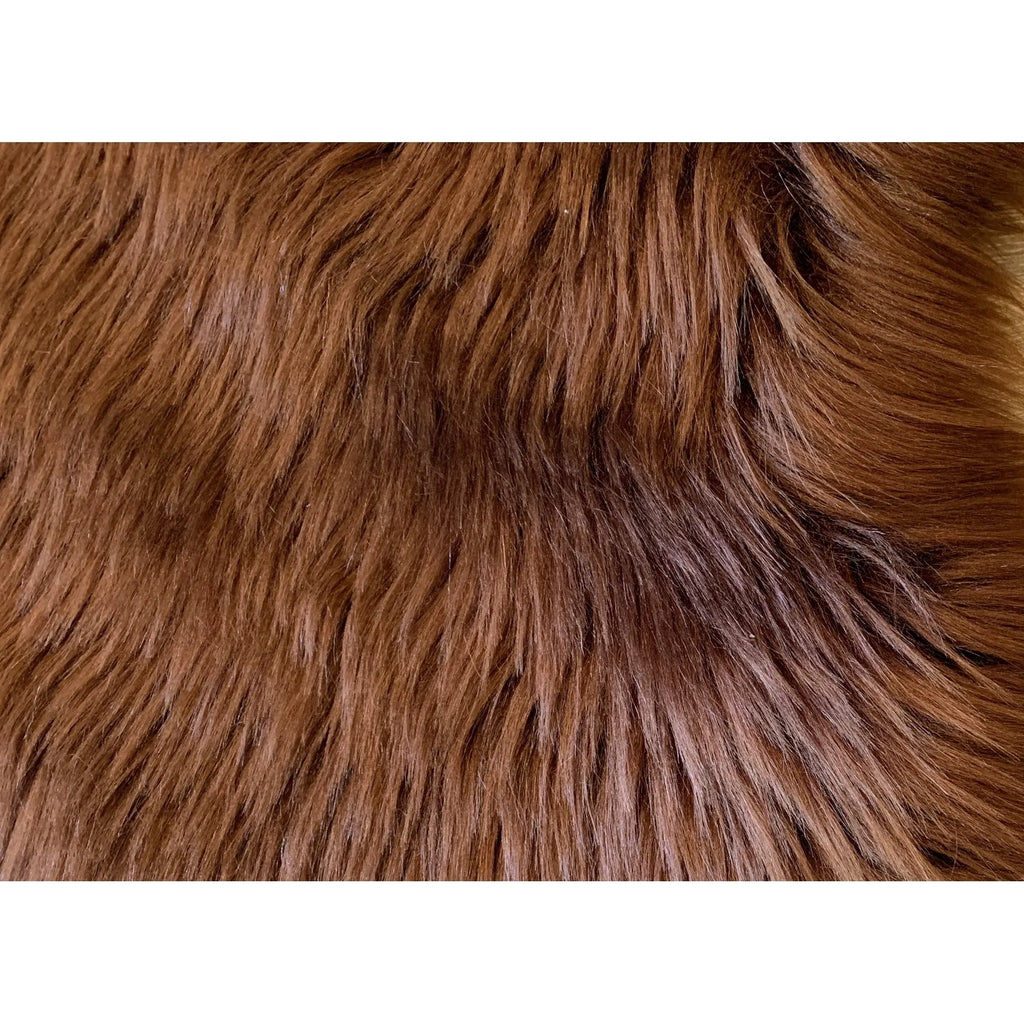 Faux Sheepskin 8-Pelt Plush Shag Area Rug 6' x 8' White L47798