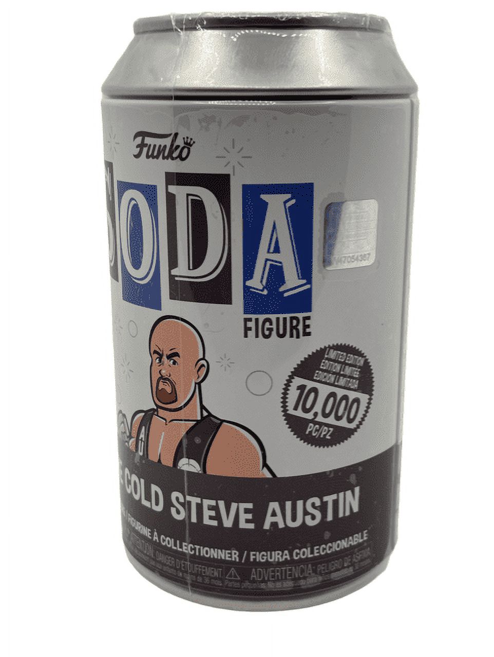 WWE Stone Cold Steve Austin Vinyl Soda Can Limited Edition J9583