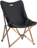 Khaki Aluminum Folding Moon Chair B367