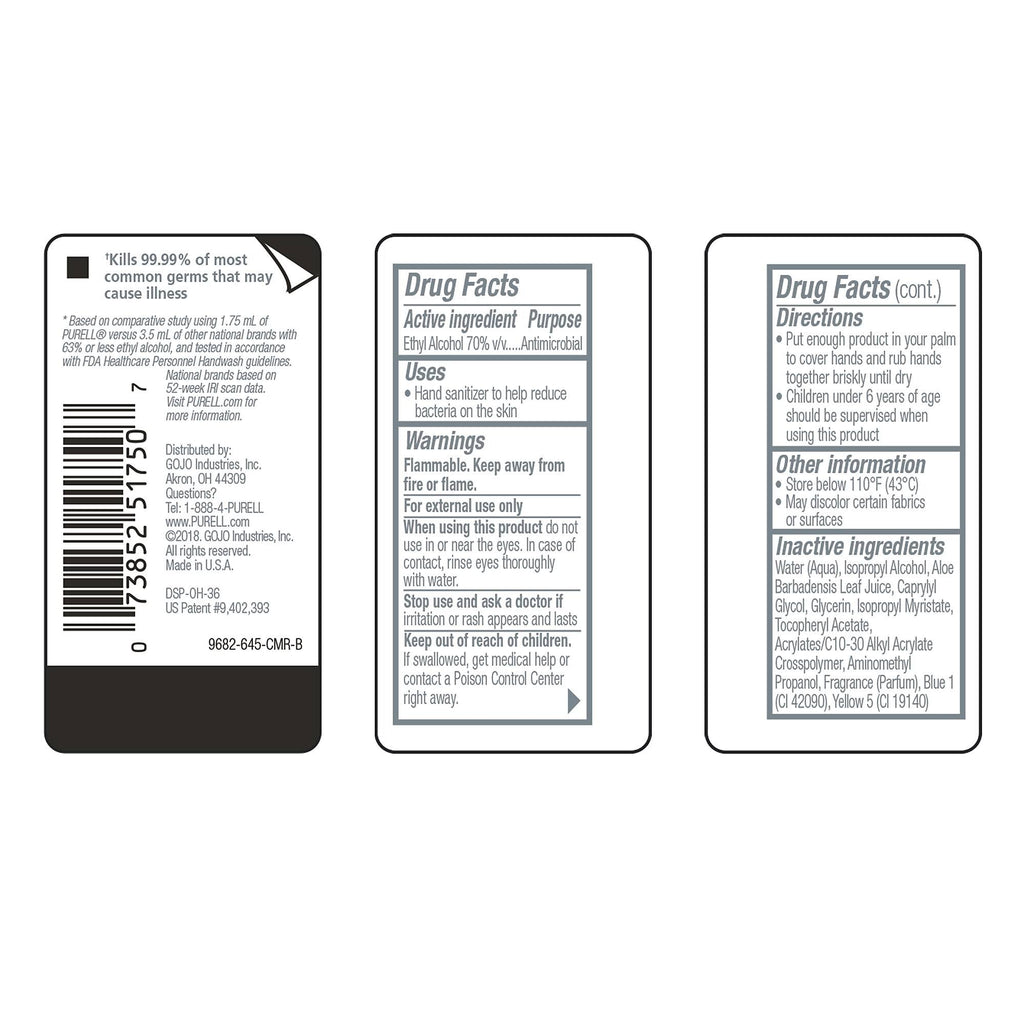 2 oz. Gel Instant Hand Sanitizer E7319