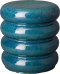 Teal Garden Stool U146