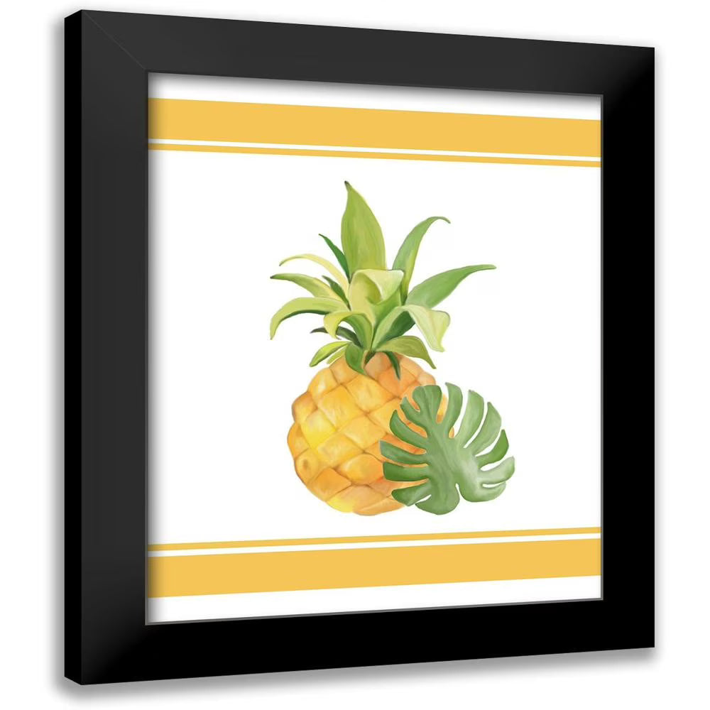 Black Modern Framed Museum Art Print J265