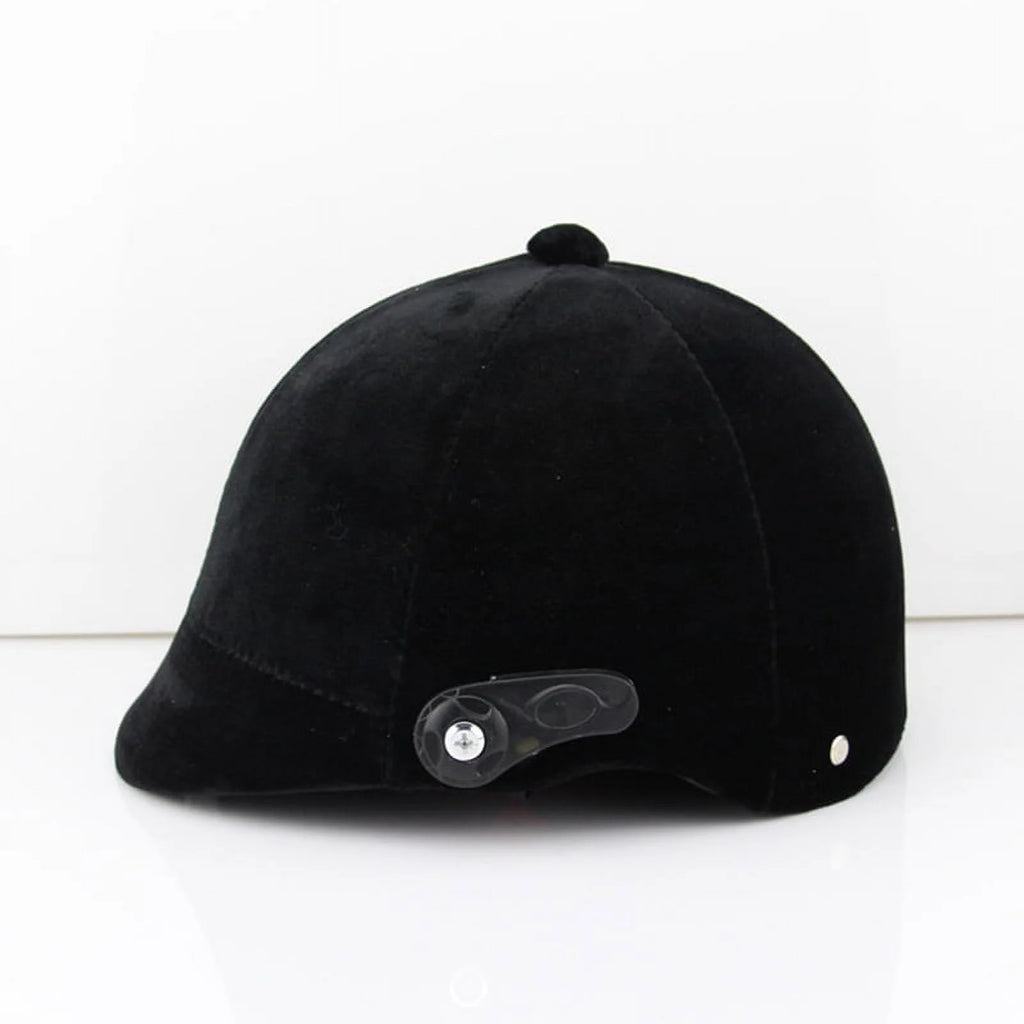 Black Equestrian Horse Riding Helmet A6818