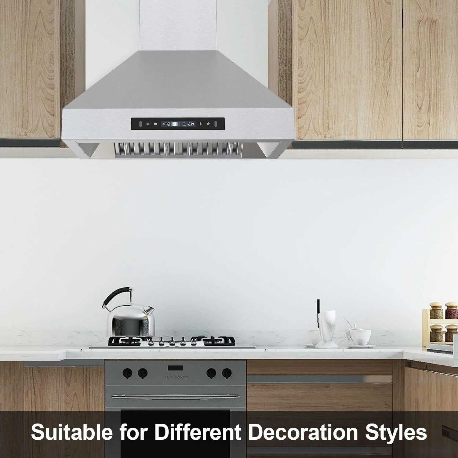 30 inch Wall Mount Range Hood Stainless Steel 900CFM 3-speeds O45859