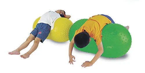 Inflatable Exercise Roll - Orange - 50 cm Dia x 100 cm L S162274