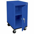 Blue Work Height Storage Cabinet Q336