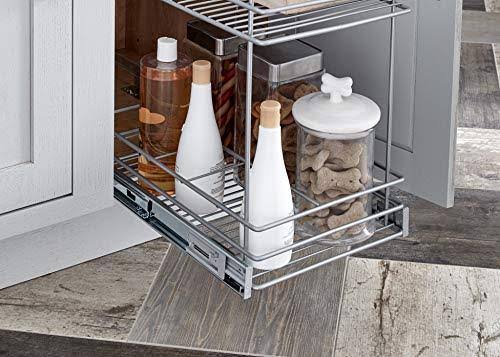 2 Tier Gray Pull Out Drawer D191