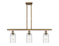 3 Light Island Brushed Lighting W632
