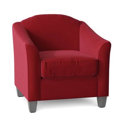 Classic Indigo Armchair with Gray Legs U84701