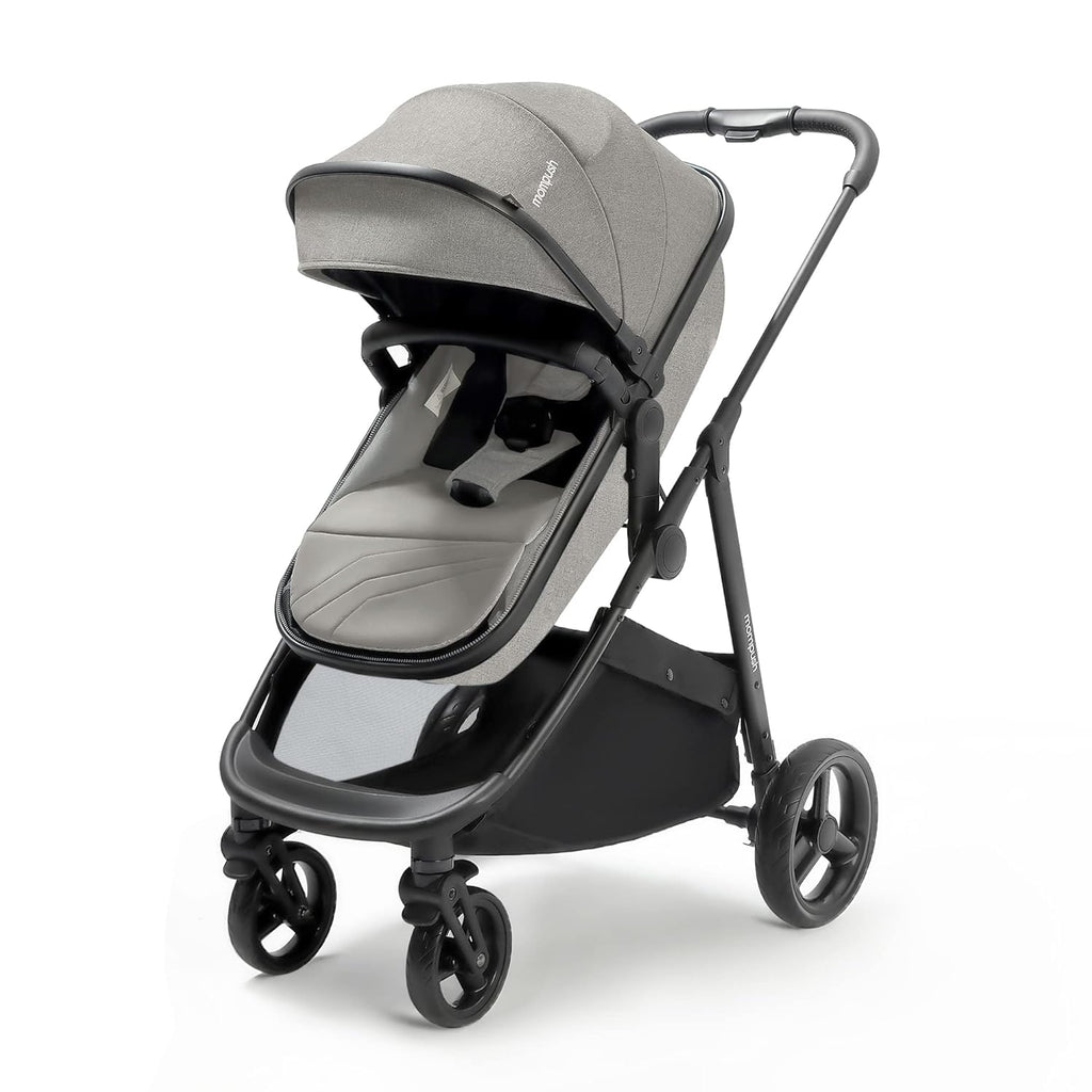 Baby Stroller with Bassinet Mode, Reversible Seat, Foot Cover and Rain Cover S977627