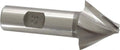 1/4x22 Small End Diam 1x22 LOC 4-Flute High Speed Steel Tapered Square End Mill L56327