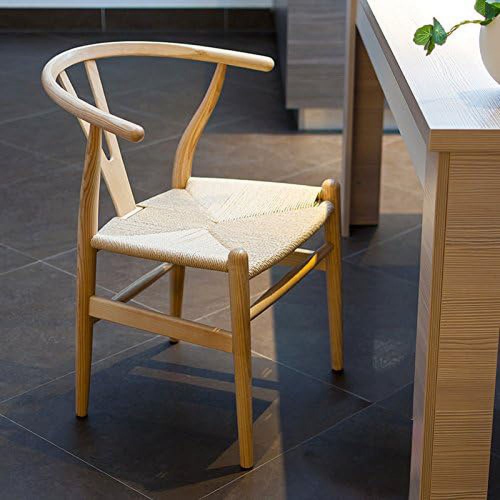 Natural Wood Dining Accent Chair H6306