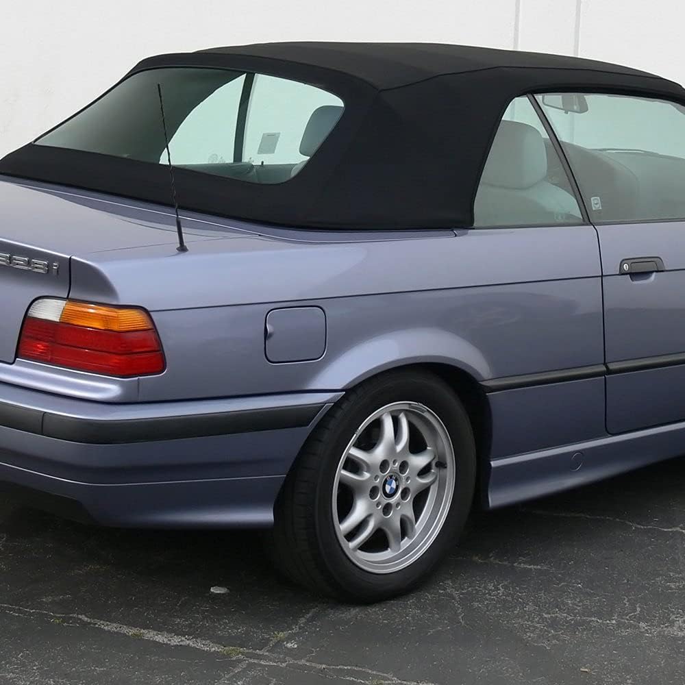 Convertible Soft Top with Glass Window Black for BMW 3-Series D8674