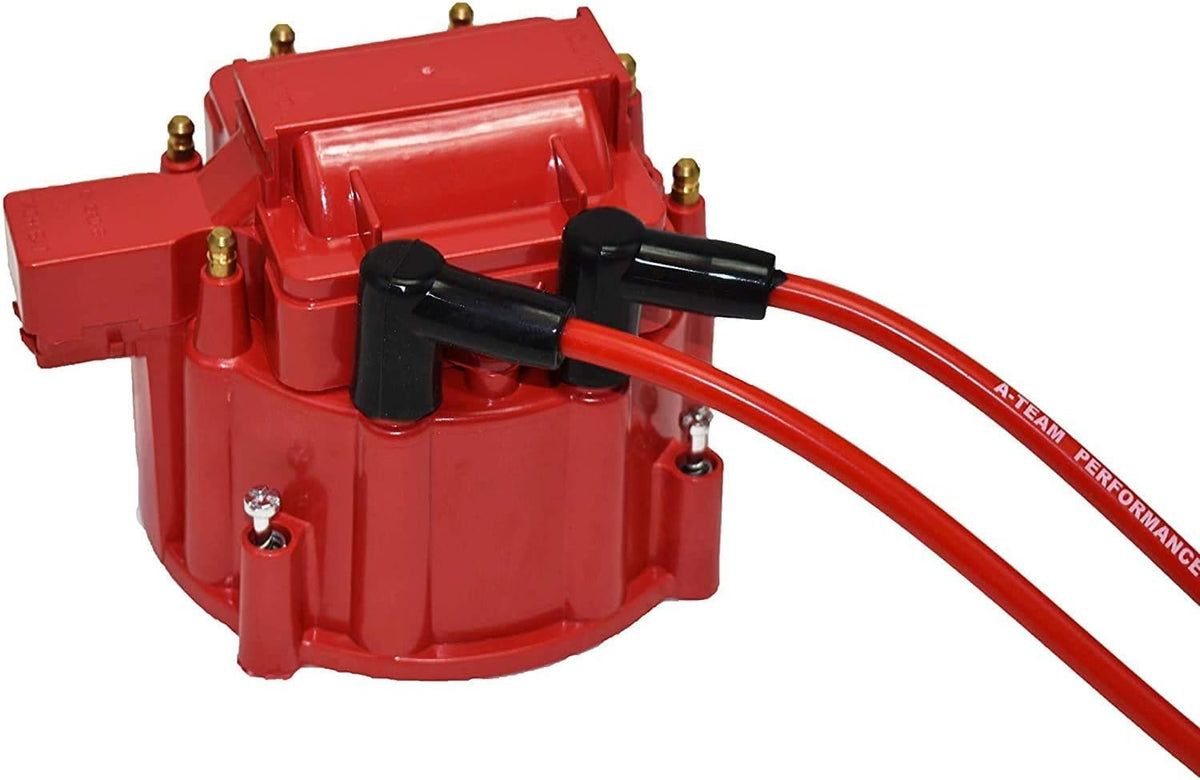 HEI Distributor, 8.0mm Spark Plug Wires, and Battery-Pigtail Harness Kit R857827