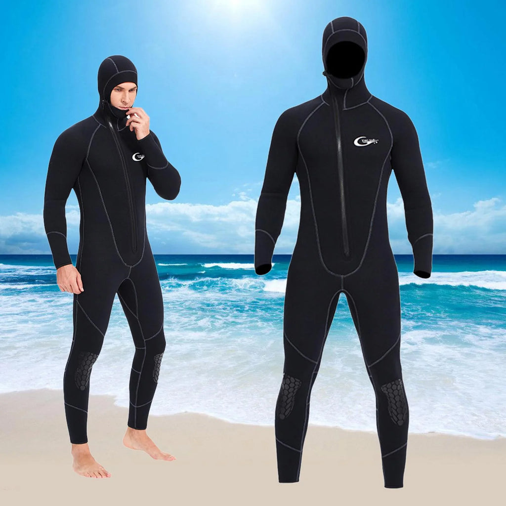 3mm Neoprene Front Zip Full Body Wetsuit XXL Y349