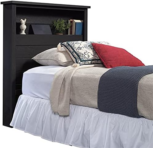 Twin Wooden Bookcase Headboard S959264