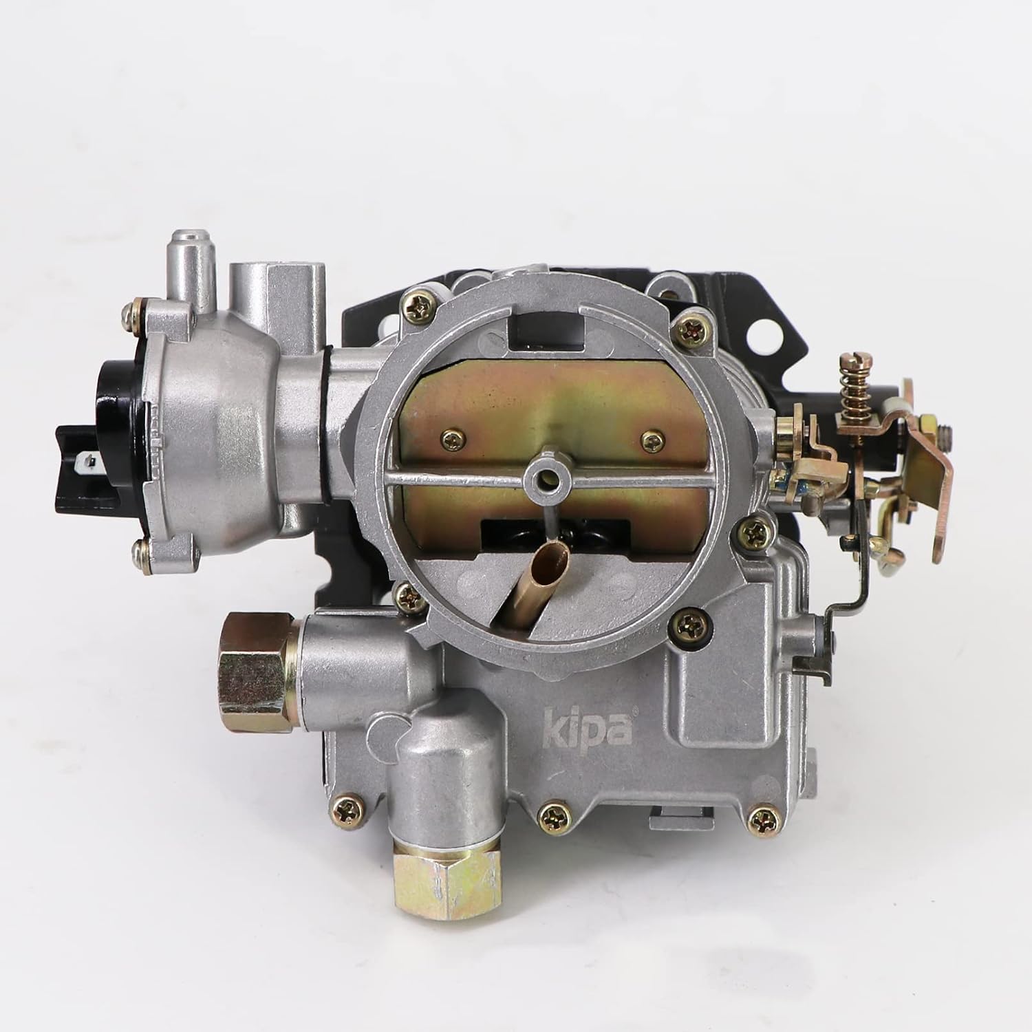 Carburetor for Mercruiser Marine 4-Cylinder 2.5L 3.0L 2 Barrel Side Fuel Inlet with Electric Choke M593205