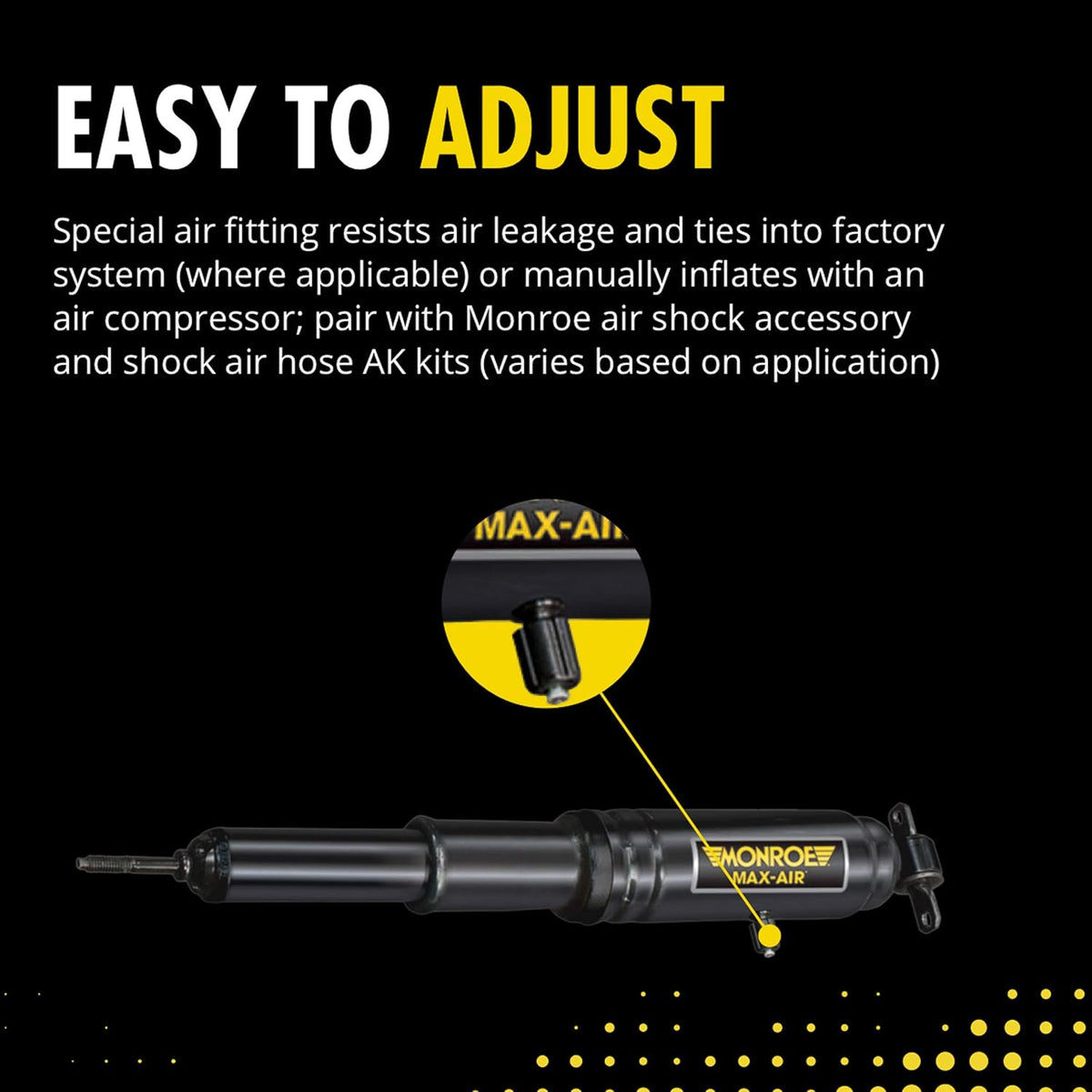 Air Shock Absorber Pack of 2 O71361