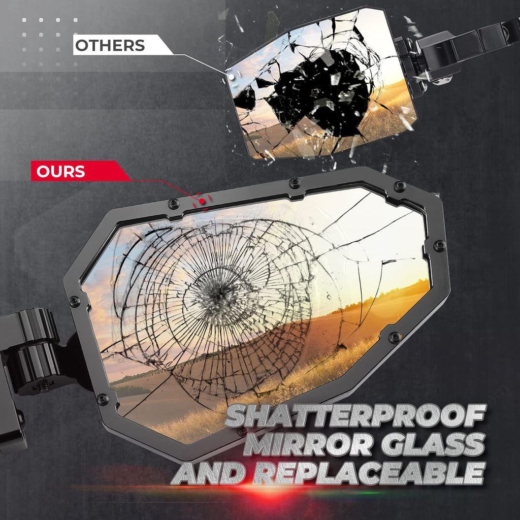Aluminum Side Mirrors for Can Am Maverick X3 P732