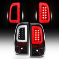 Black LED Tube Tail Brake Lights Pair K67690