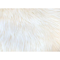 Faux Sheepskin 8-Pelt Plush Shag Area Rug 6' x 8' White L47798
