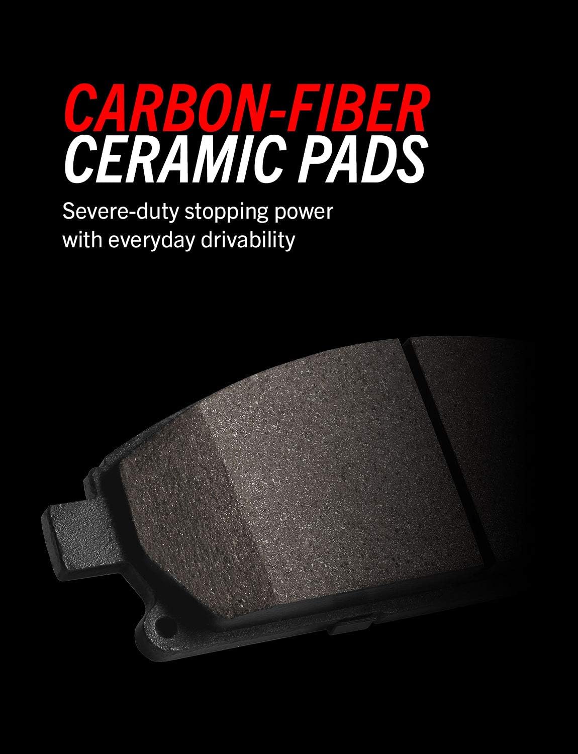 Rear Truck and Tow Brake Pads Pack of 2 T2200