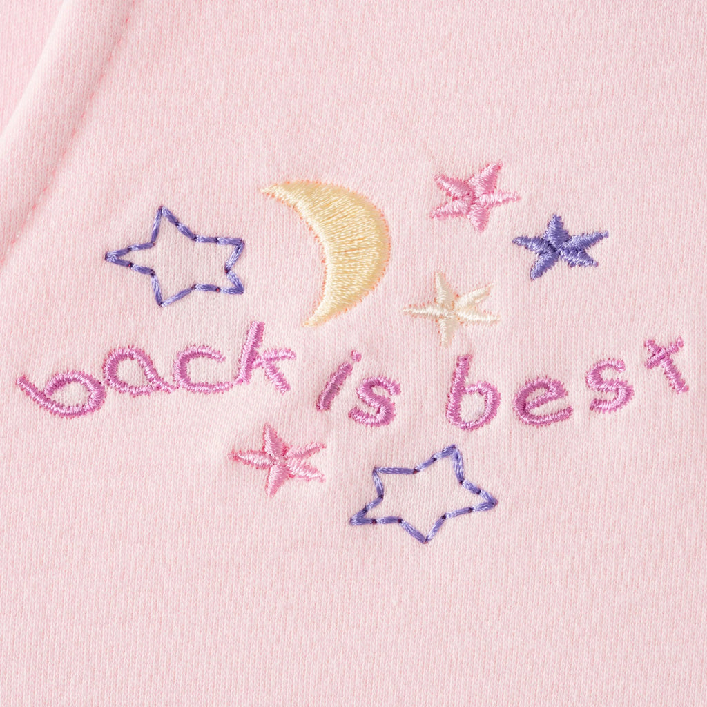 100% Cotton Wearable Blanket, Soft Pink, Medium W972925