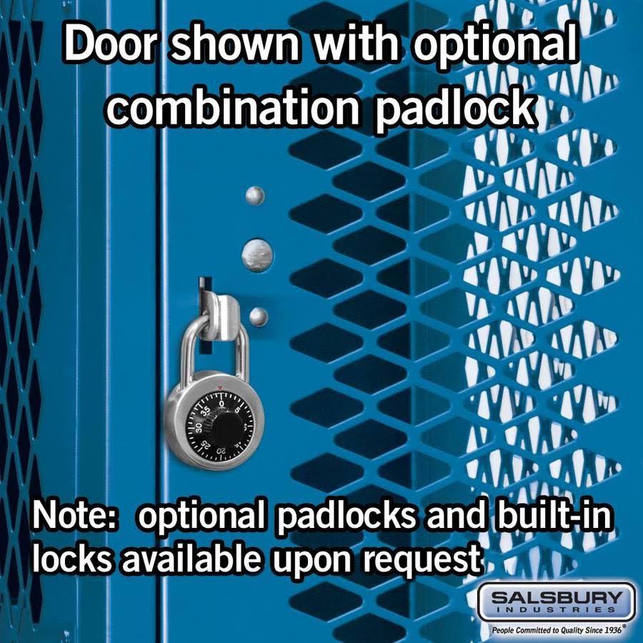 Extra Wide Vented Metal Locker X363077