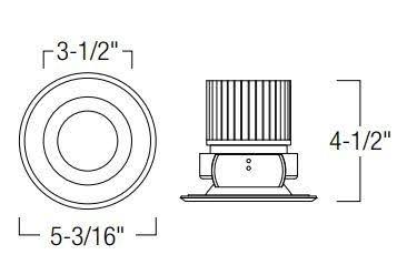 4-in Lighting Reflector T689801