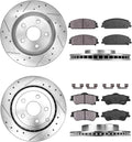 Rotors + Brake Pads + Clips J769