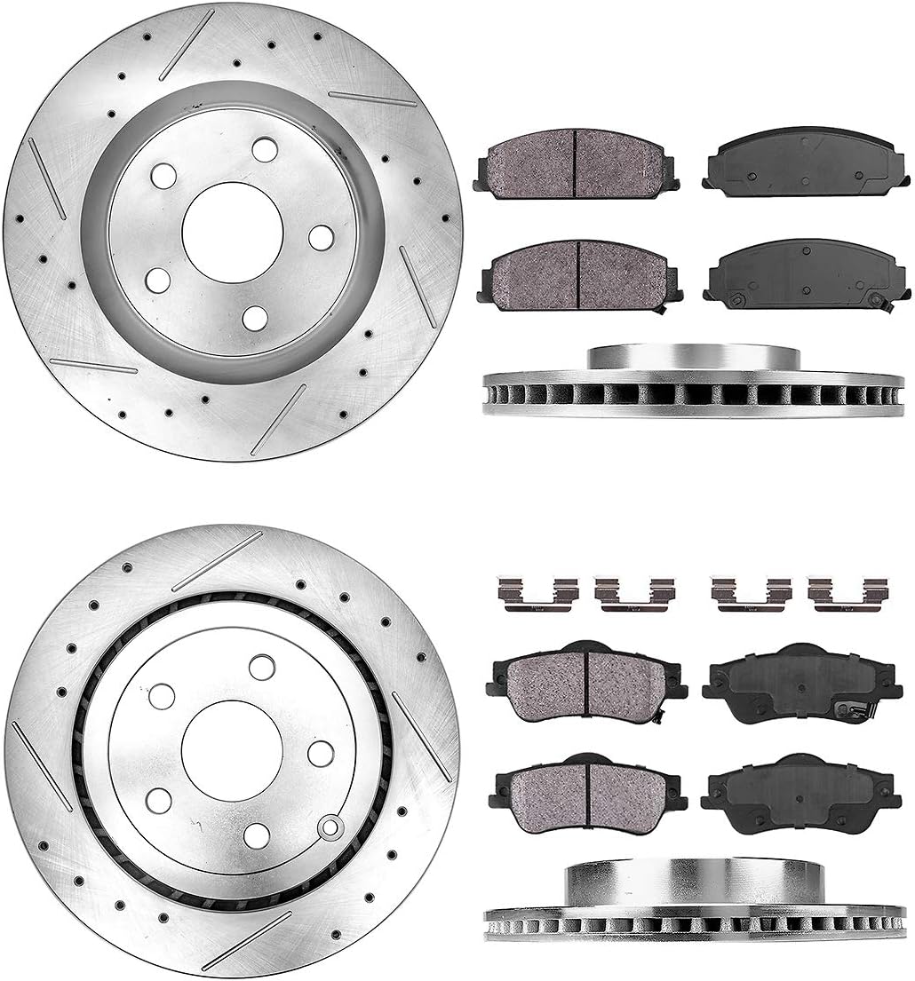 Rotors + Brake Pads + Clips J769