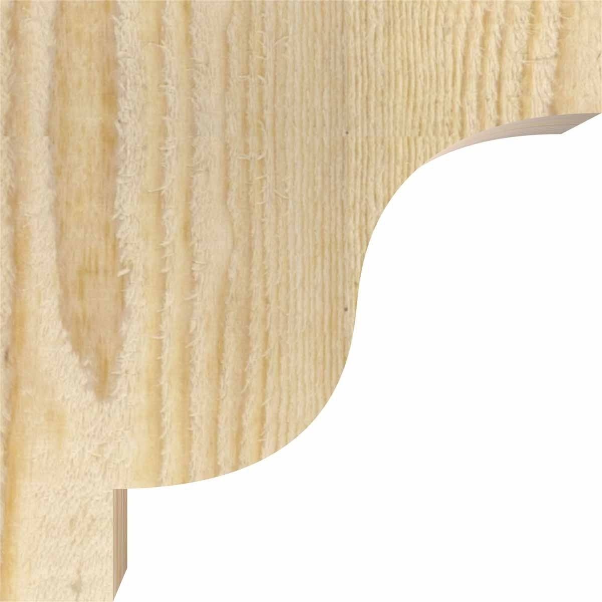 Newport Rough Sawn Corbel, Douglas Fir B6305