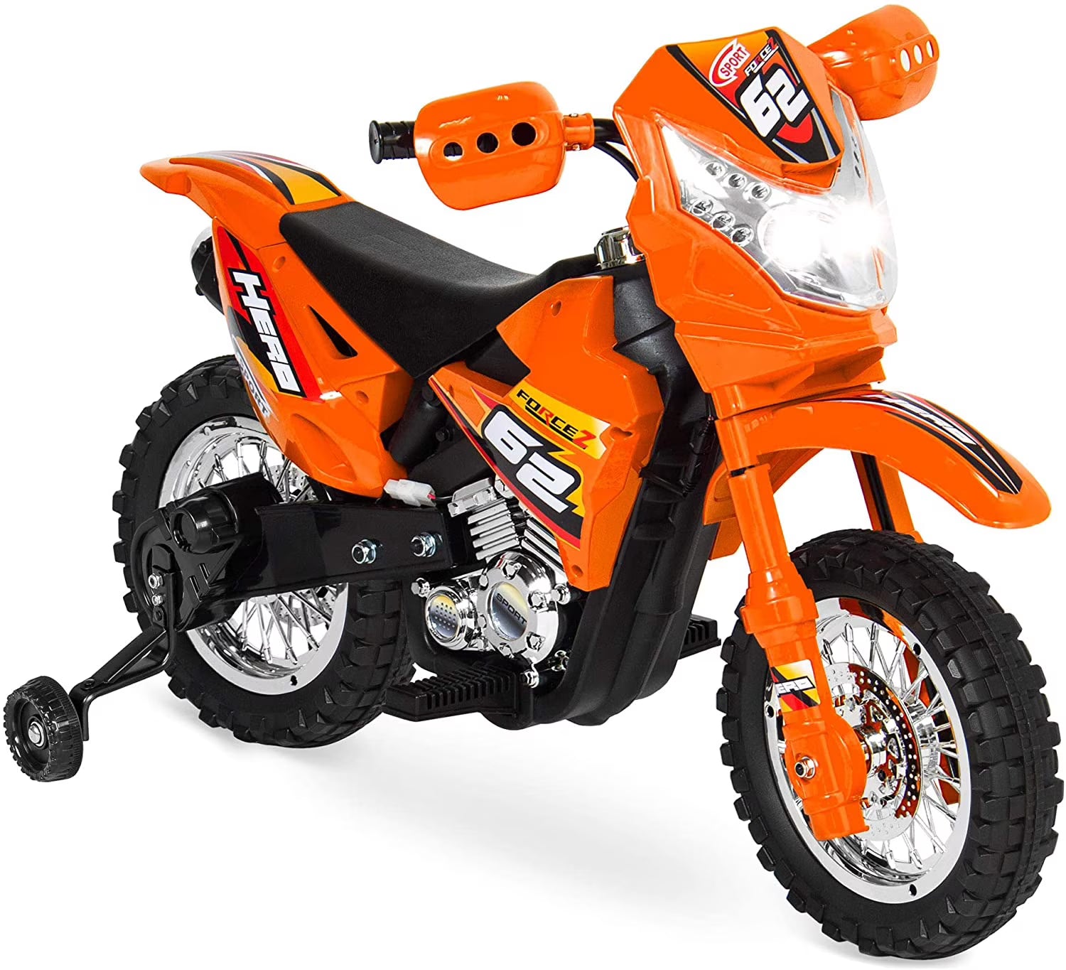 6V Ride On Motorcycle with Training Wheels H4639