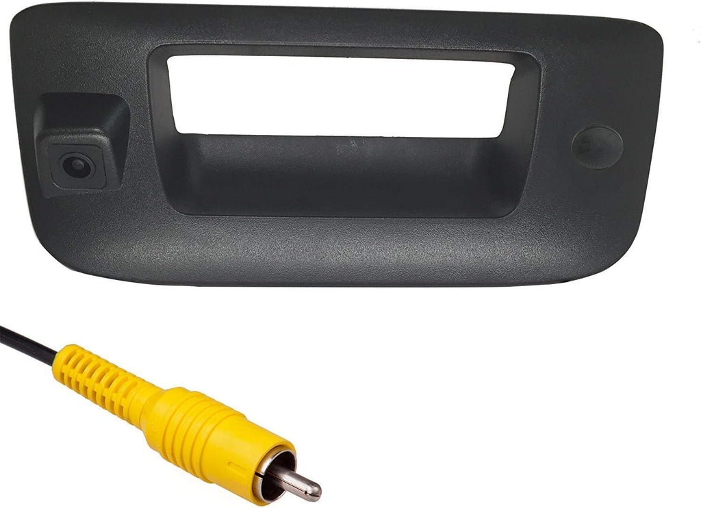 Chrome Tailgate Handle with Backup Camera S4610
