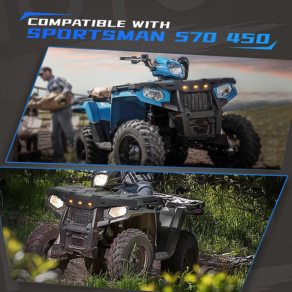 ATV Front Rack with Lights A712680
