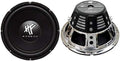 12-Inch 1600 Watt Dual 4 Ohm Car Subwoofers, Pair of 2 F2428