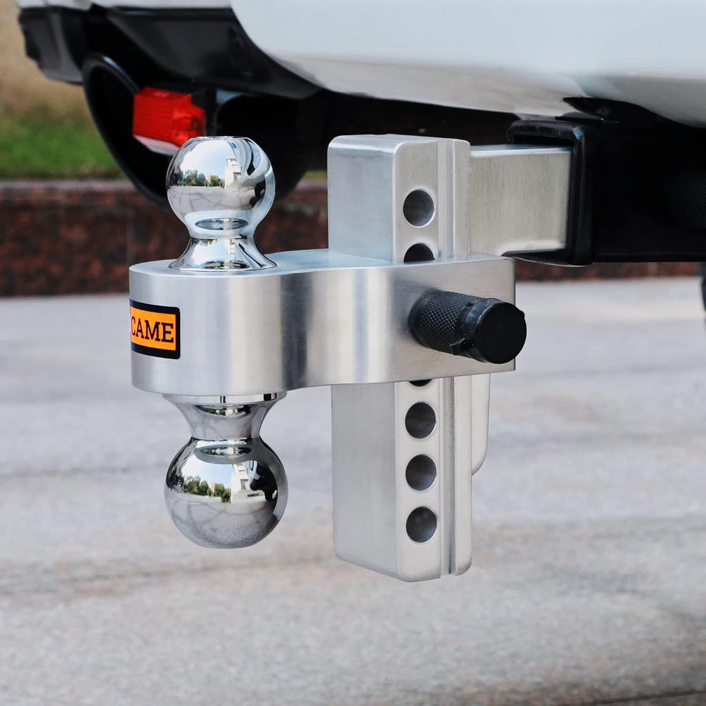 Adjustable Aluminum Trailer Hitch with Double Stainless Steel Locks H103639