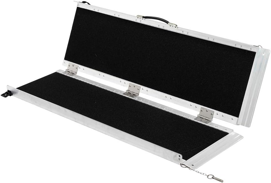 4ft Aluminum Wheelchair Ramp Threshold Portable Ramps S65281