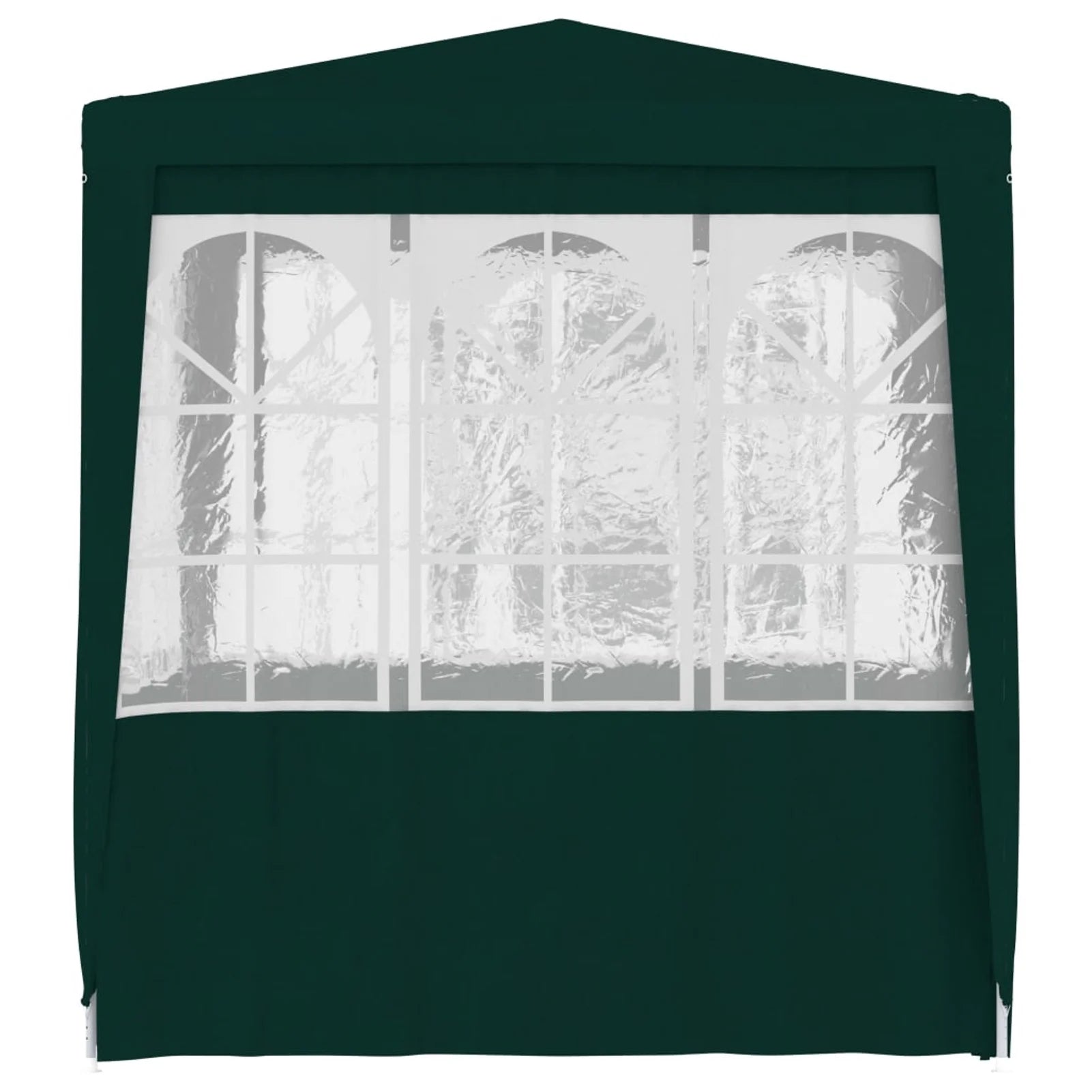 Green Party Tent with Side Walls Outdoor Gazebo Canopy 6.6ft x 6.6ft x 7.9ft E54203