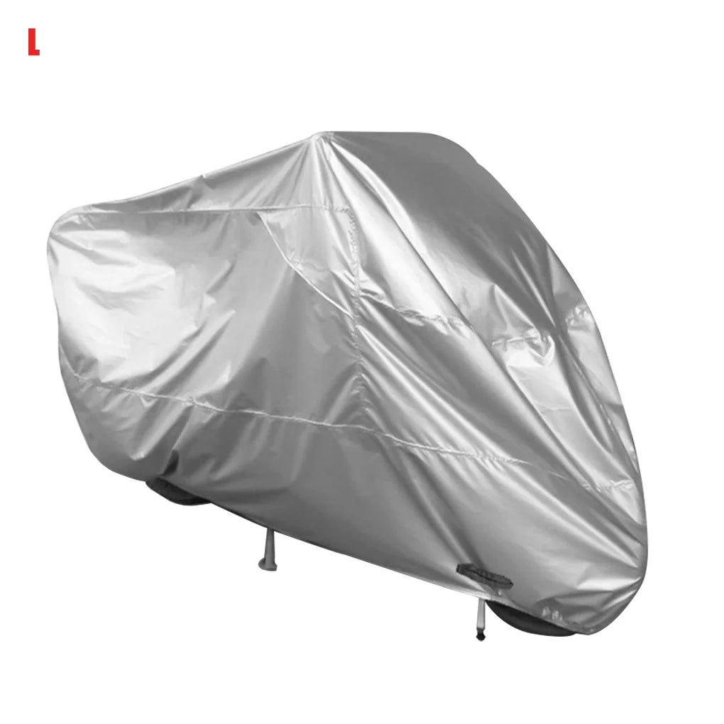 Silver Motorbike Dustproof Cover J174114