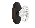 Cottage Plate Double Dummy Door Knob, Timeless Bronze P45864