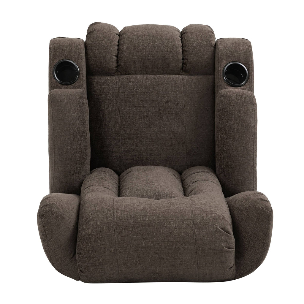 Brown Massage Recliner Y30895