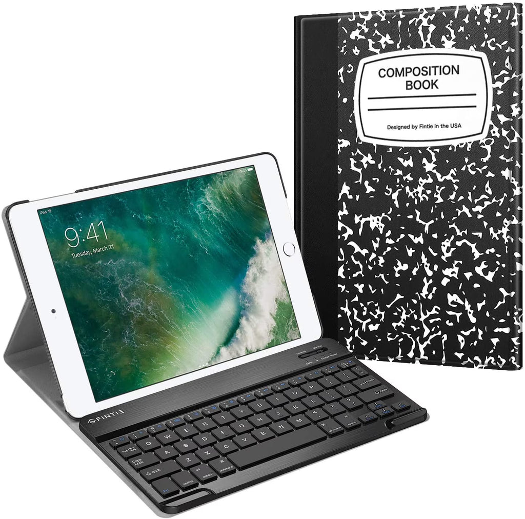 Slim Shell Stand Cover Keyboard Case for iPad 9.7 6th/5th Generation and iPad Air 2 C9419