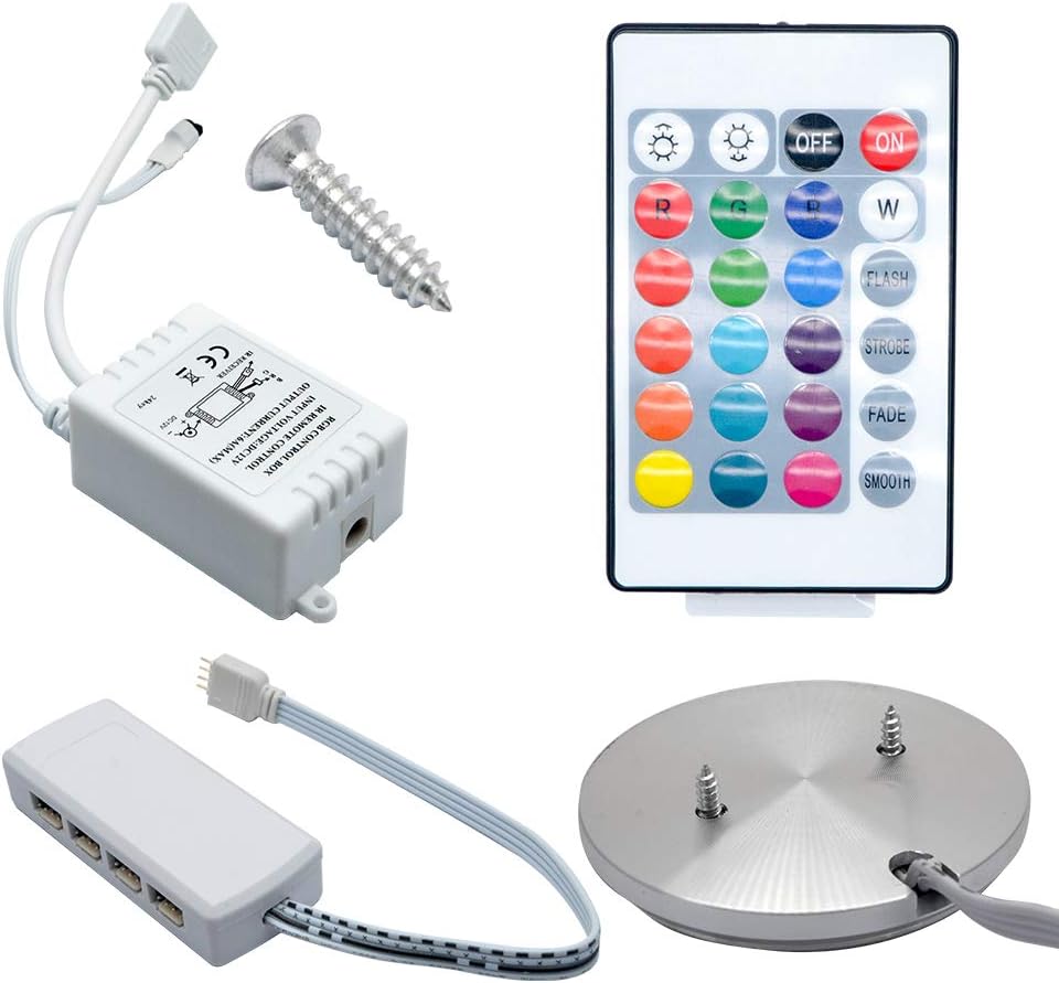 RGB Dimmable Under Cabinet Light Kit, Pack of 2 K33662