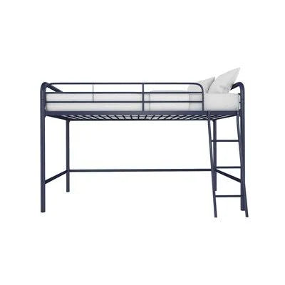 Navy Junior Twin Low Loft Bed T2674