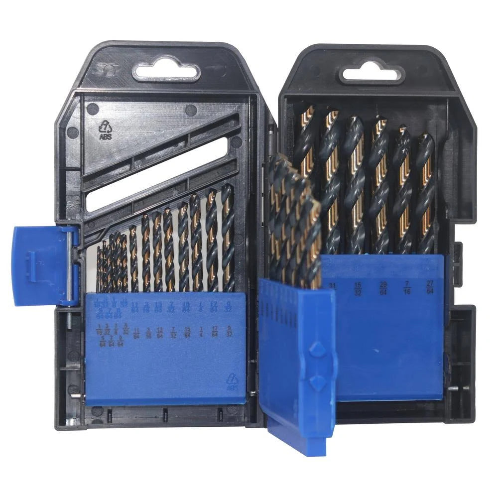 29 Piece High Speed Steel Drill Bit Set I72353