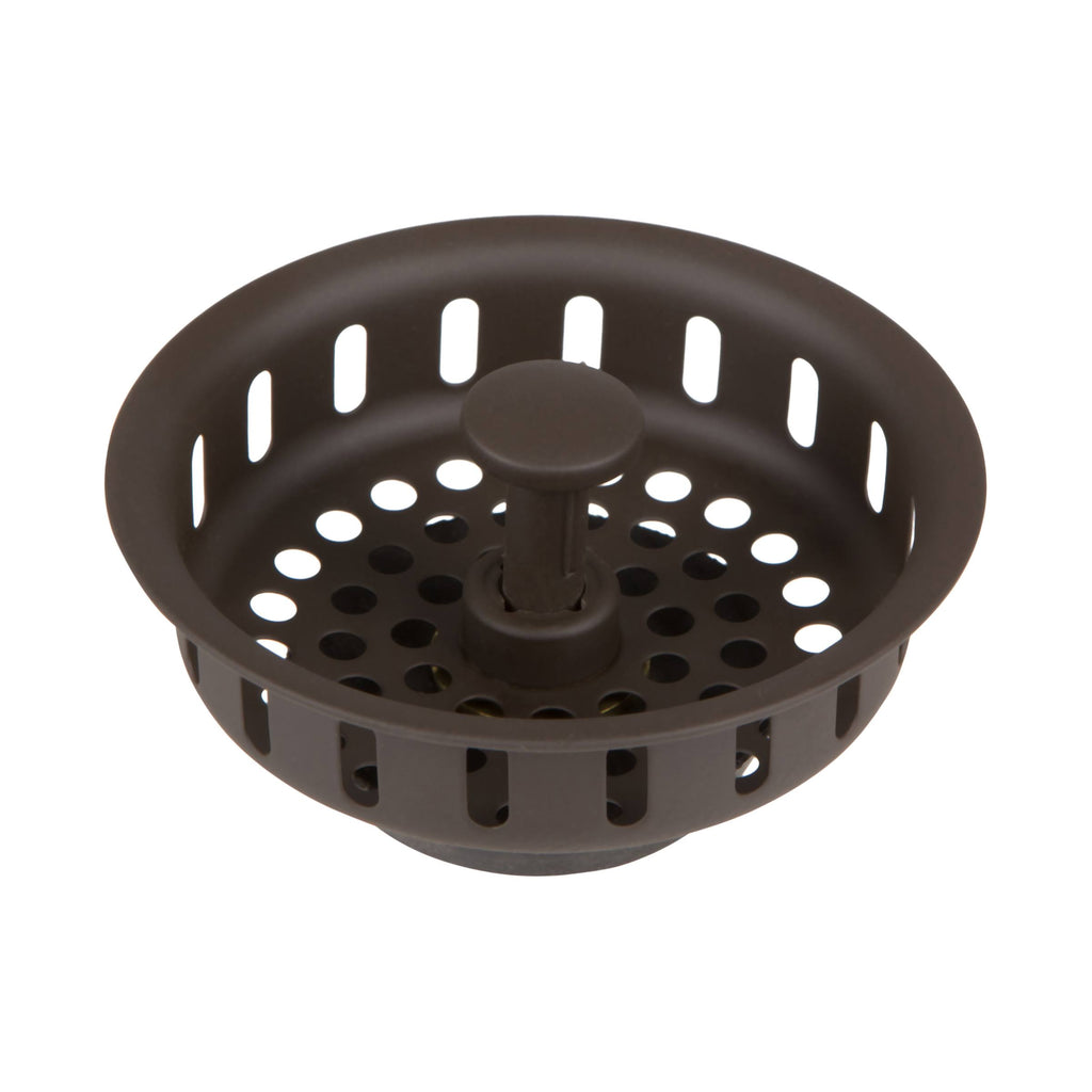 Large Basket Strainer Gun Metal B303